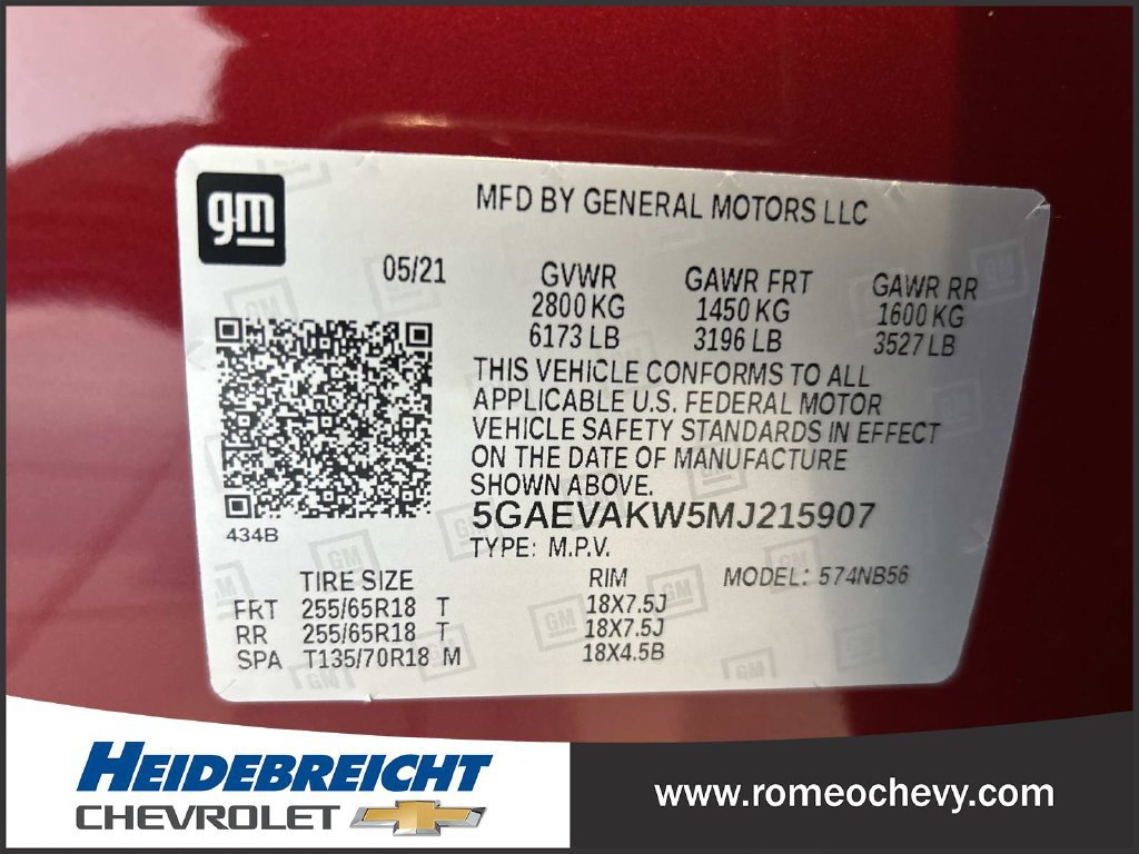 Used 2021 Buick Enclave Essence AWD/4WD image 8