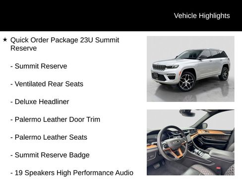 Used 2023 Jeep Grand Cherokee Summit AWD/4WD image 6