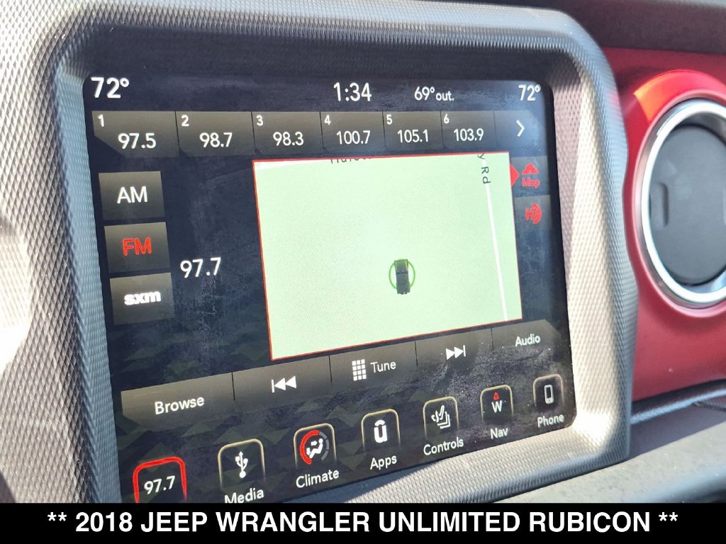 Used 2018 Jeep Wrangler Unlimited Rubicon w/ Dual Top Group AWD/4WD image 23