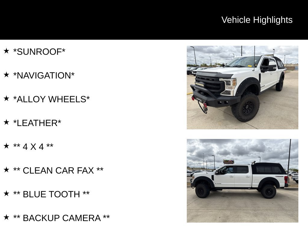 Used 2021 Ford F250 Lariat w/ Tremor Off-Road Package AWD/4WD image 4
