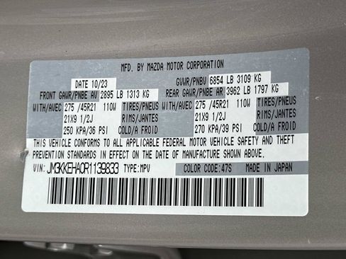 Certified 2024 MAZDA CX-90 Plug-In Hybrid w/ Premium Plus AWD/4WD image 34