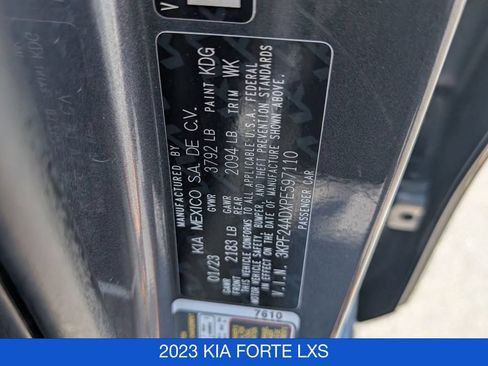 Used 2023 Kia Forte LXS FWD image 30