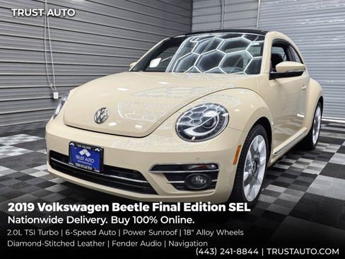 Used 2019 Volkswagen Beetle 2.0T Final Edition SEL FWD image 1