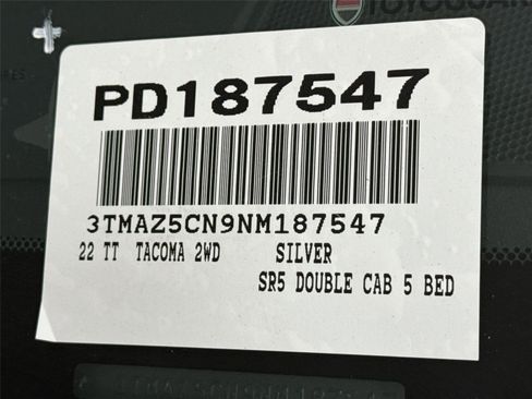 Certified 2022 Toyota Tacoma SR5 w/ Technology Package image 39