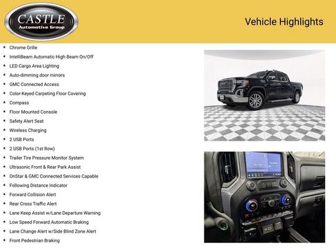 Used 2019 GMC Sierra 1500 SLT w/ SLT Premium Plus Package image 19