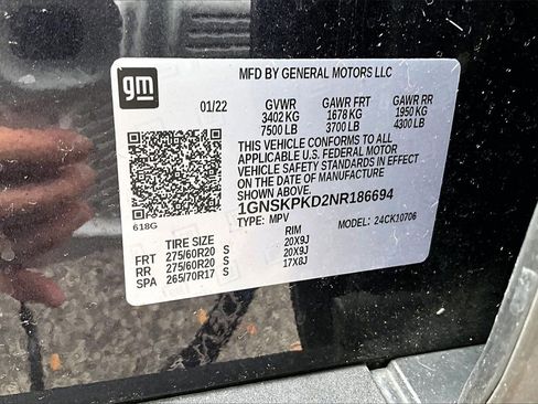 Used 2022 Chevrolet Tahoe Z71 w/ Luxury Package image 16