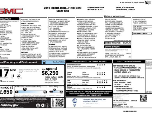 Used 2019 GMC Sierra 1500 Denali image 3