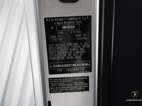 Used 2022 Lamborghini Aventador LP 780-4 Ultimae image 76