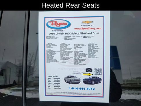 Used 2016 Lincoln MKX Select w/ Climate Package image 12