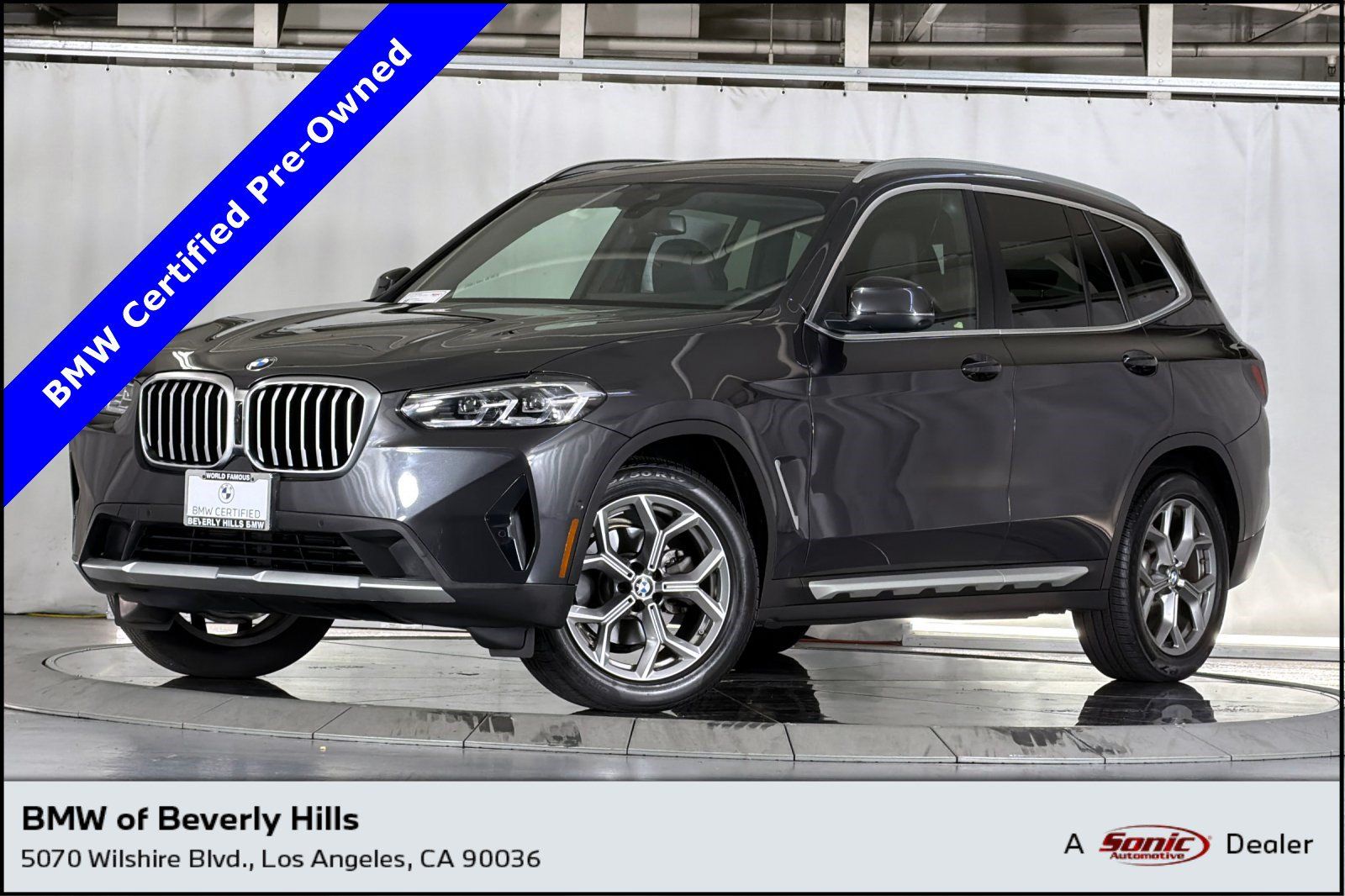 Certified 2024 BMW X3 sDrive30i w/ Premium Package RWD image 1
