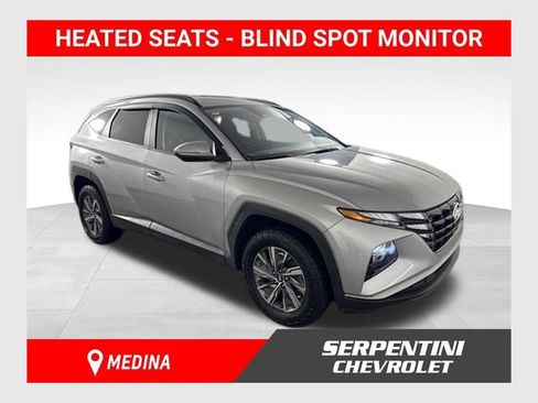 Used 2022 Hyundai Tucson Blue AWD/4WD image 1