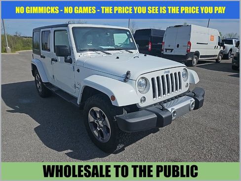 Used 2017 Jeep Wrangler Unlimited Sahara image 1