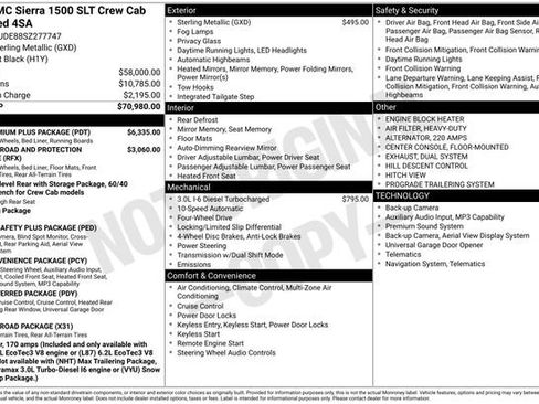 Used 2025 GMC Sierra 1500 SLT w/ SLT Premium Plus Package image 3