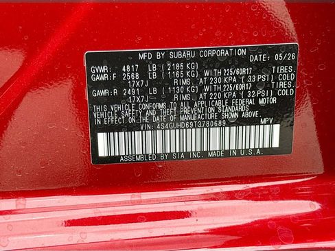 New 2026 Subaru Crosstrek 2.5i Premium AWD/4WD image 41