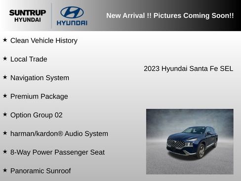 Used 2023 Hyundai Santa Fe SEL w/ Premium Package AWD/4WD image 5
