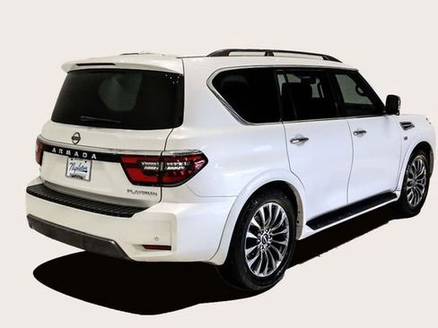 Used 2021 Nissan Armada Platinum w/ Captain's Chairs Package image 6