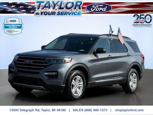 Certified 2023 Ford Explorer XLT w/ Equipment Group 202A AWD/4WD image 1