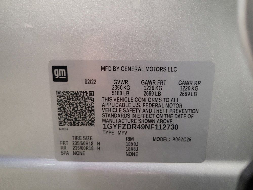 Used 2022 Cadillac XT4 Premium Luxury w/ Safety Alert Package AWD/4WD image 33