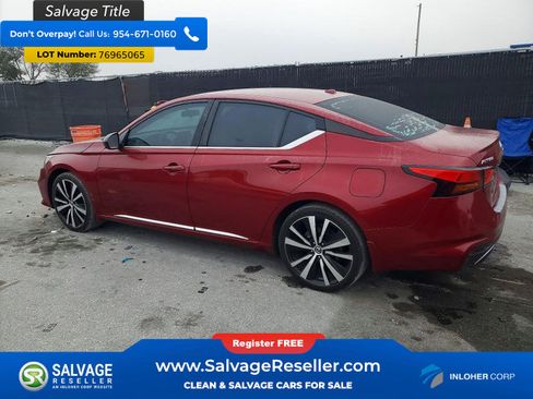 Used 2020 Nissan Altima 2.5 SR FWD image 3