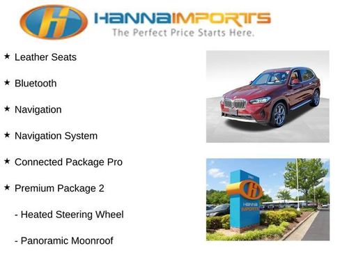 Used 2022 BMW X3 xDrive30i w/ Premium Package 2 image 8