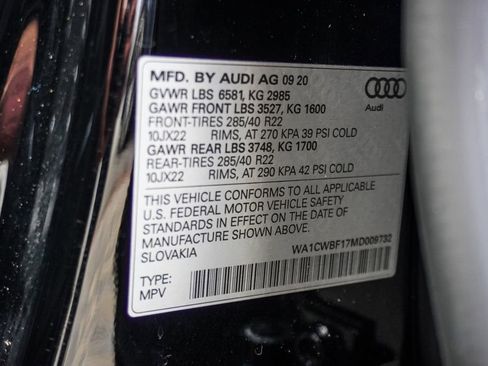 Used 2021 Audi SQ8 Prestige w/ Prestige Package image 46