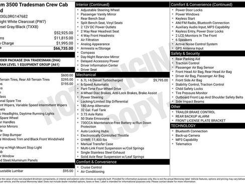 Certified 2024 RAM 3500 Tradesman image 44
