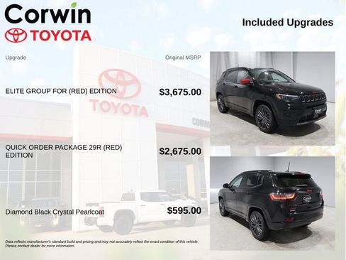 Used 2023 Jeep Compass Limited w/ Elite Group for (Red) Edition AWD/4WD image 4