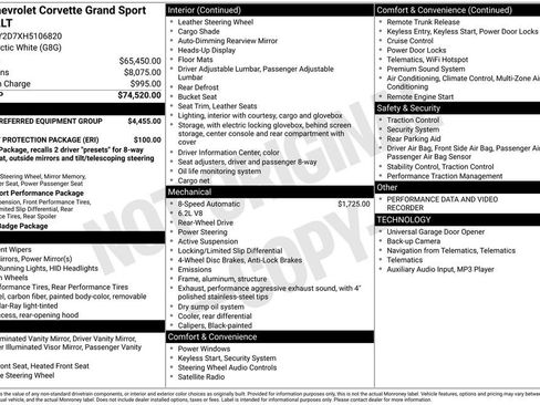 Used 2017 Chevrolet Corvette Grand Sport image 19