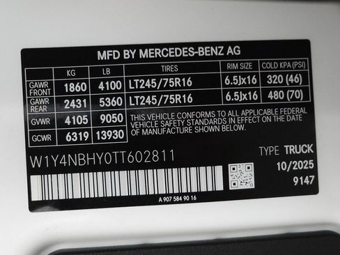 Used 2026 Mercedes-Benz Sprinter 2500 image 29