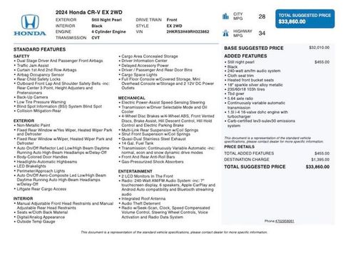 Used 2024 Honda CR-V EX image 4