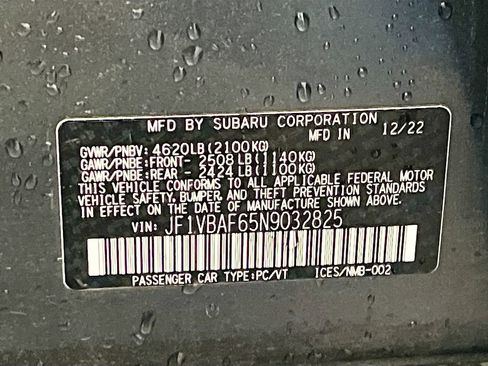 Used 2022 Subaru WRX Premium AWD/4WD image 33