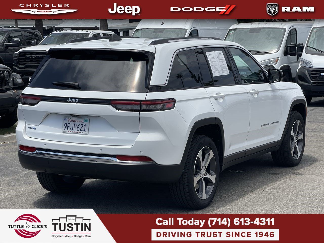 Used 2023 Jeep Grand Cherokee 4WD 4xe w/ Luxury Tech Group II image 6