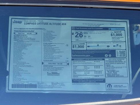 New 2026 Jeep Compass Latitude image 27