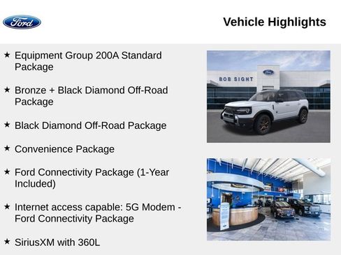 New 2026 Ford Bronco Sport Big Bend image 2