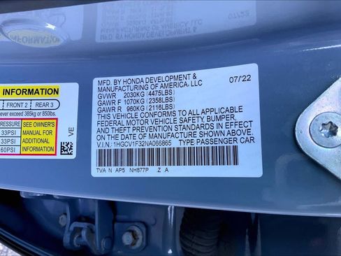 Used 2022 Honda Accord Sport image 33