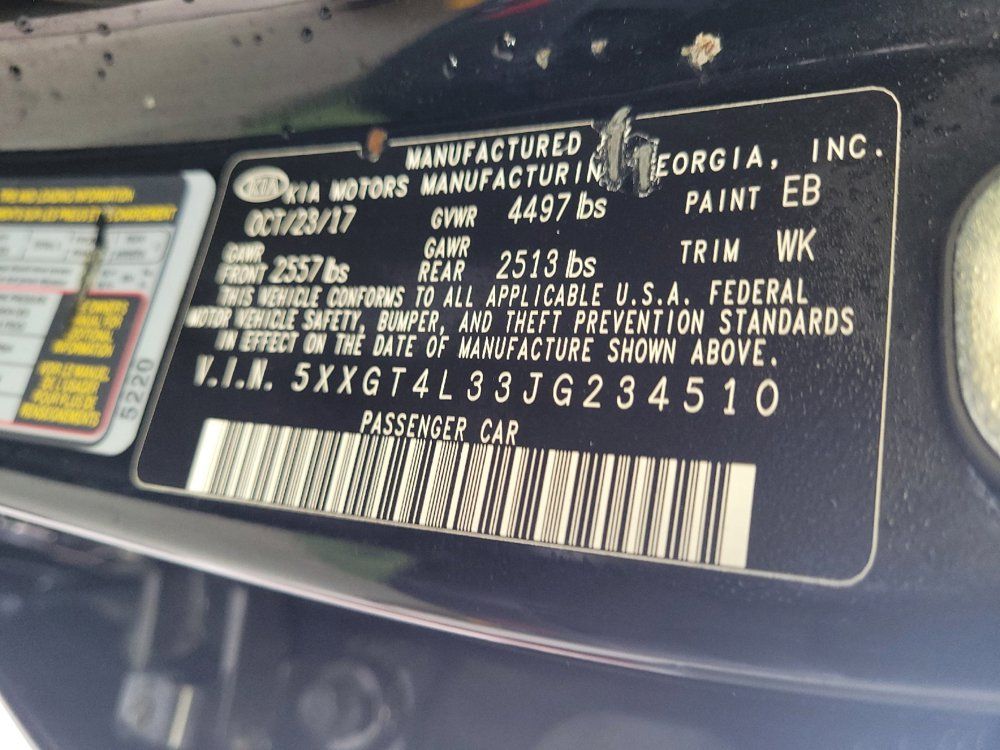 Used 2018 Kia Optima S w/ Panoramic Sunroof Package FWD image 33
