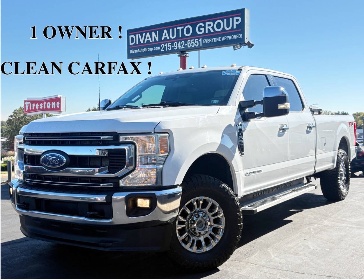 Used 2022 Ford F250 XLT w/ XLT Premium Package AWD/4WD image 1