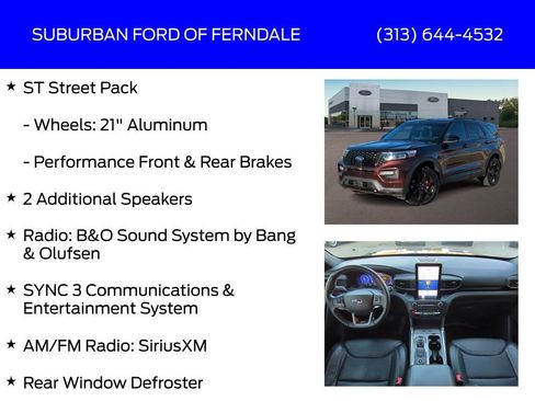 Used 2020 Ford Explorer ST w/ ST Street Pack image 9