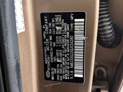 Used 2016 Hyundai Tucson Limited FWD image 29