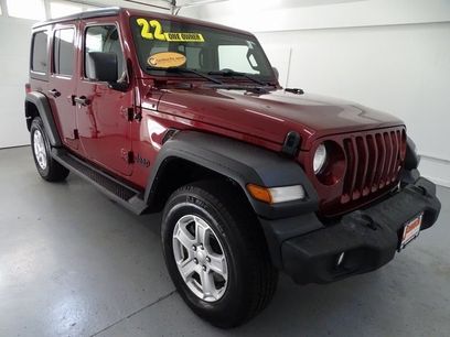 Certified 2022 Jeep Wrangler Unlimited Sport