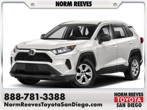 Used 2021 Toyota RAV4 LE w/ Carpet Mat Package (TMS) FWD image 1