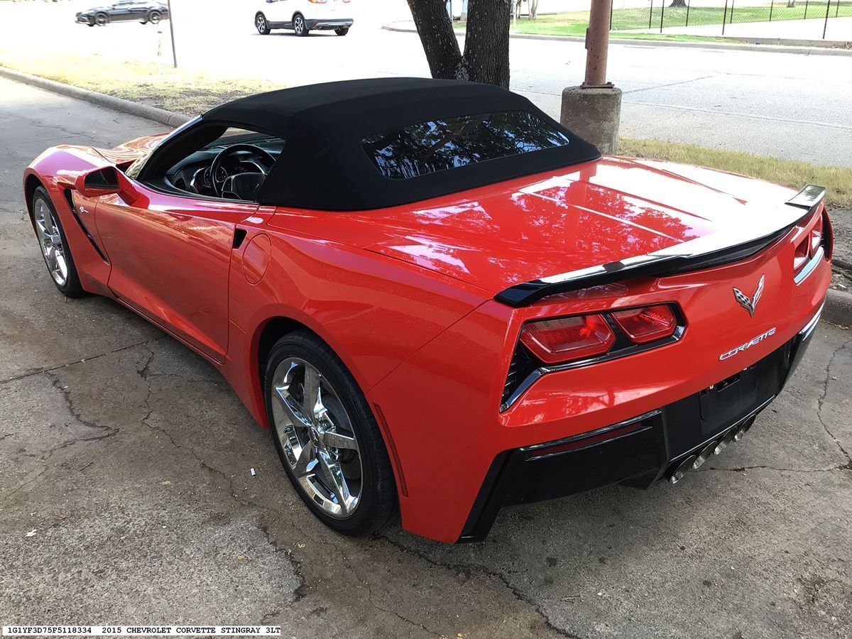 Used 2015 Chevrolet Corvette Stingray Convertible w/ 3LT Preferred Equipment Group RWD image 5