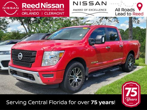 Used 2021 Nissan Titan SV w/ SV Convenience Package RWD image 1