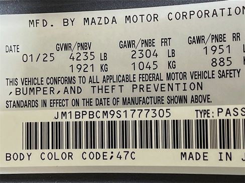 Used 2025 MAZDA MAZDA3 s image 24