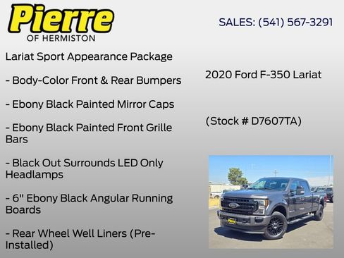 Used 2020 Ford F350 Lariat AWD/4WD image 6