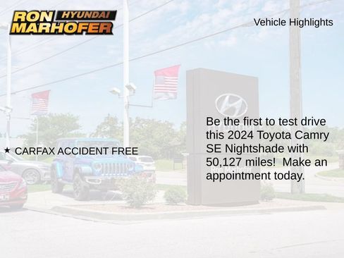 Used 2024 Toyota Camry SE FWD image 2