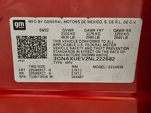 Certified 2022 Chevrolet Equinox LT image 26