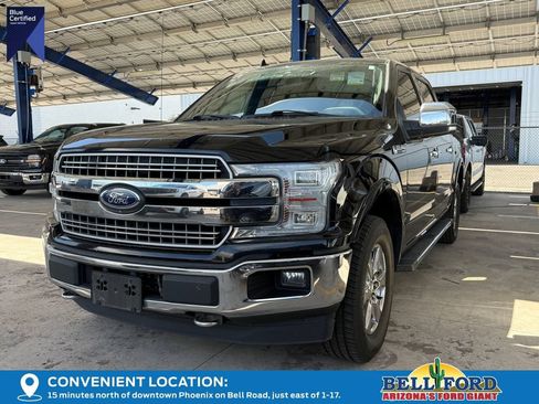 Certified 2018 Ford F150 Lariat w/ Equipment Group 502A Luxury AWD/4WD image 2