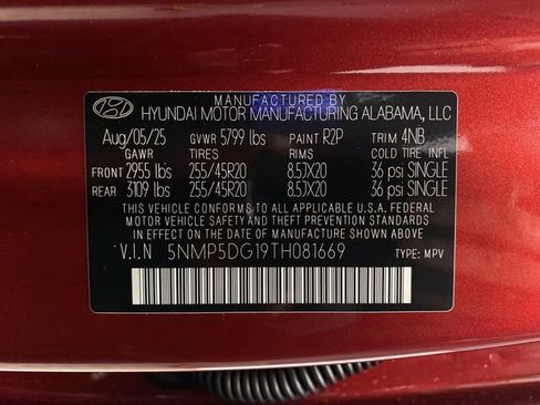 New 2026 Hyundai Santa Fe Calligraphy image 41