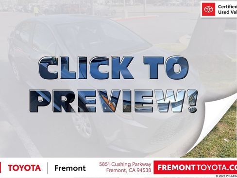 Certified 2022 Toyota Corolla LE w/ Carpet Mat Package (TMS) FWD image 1